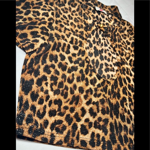 Dolls Kill Leopard Print Top - Picture 3 of 3